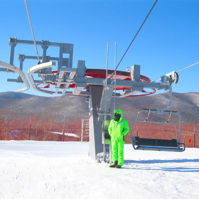 
Four-man ropeway ski for skiing ground ropeway cabins cable car Cableway manufacturer ski touring touring cable ski 