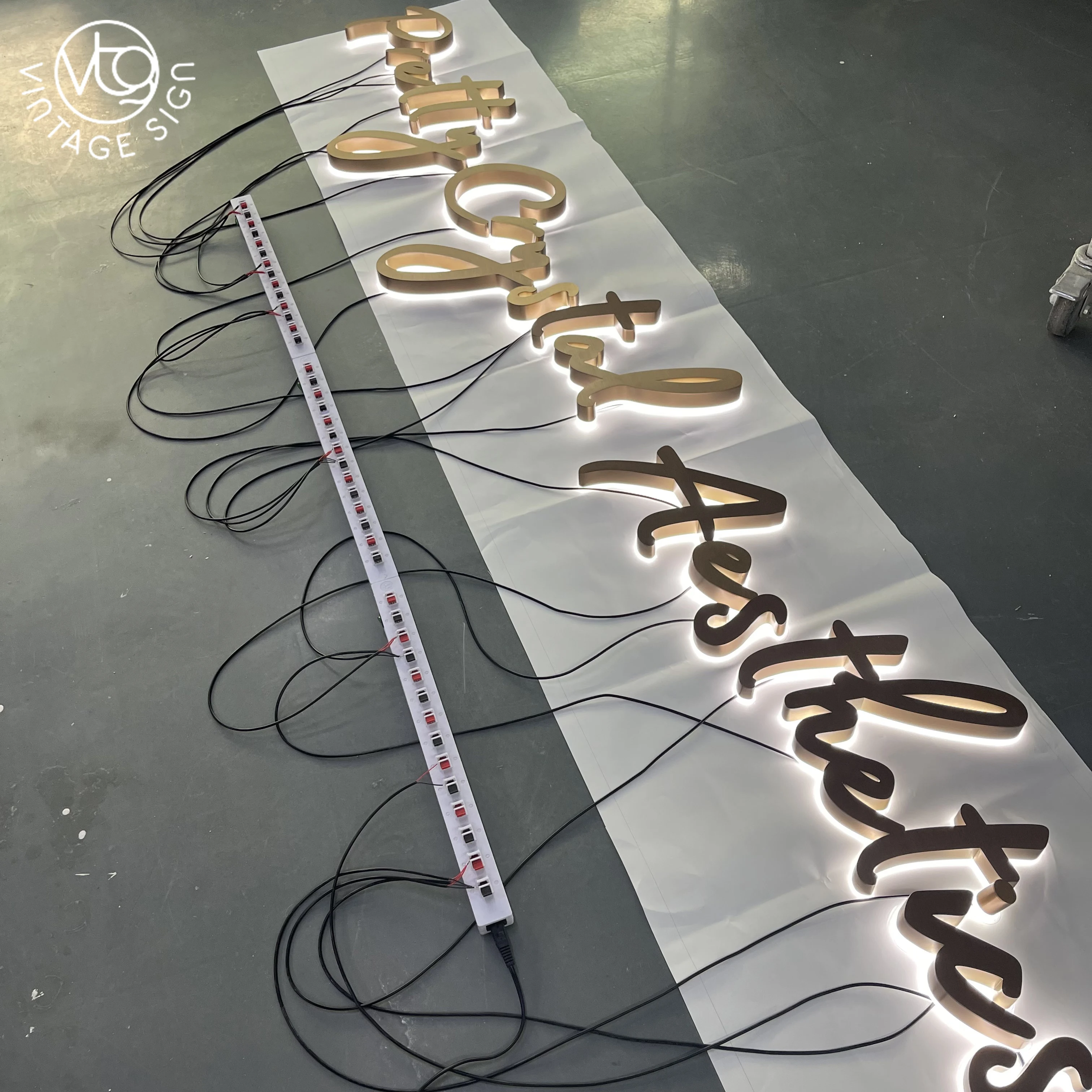Shop Back Light Advertising Channel Acrylic Brightness Backlit Led Letter Sign With High Quality