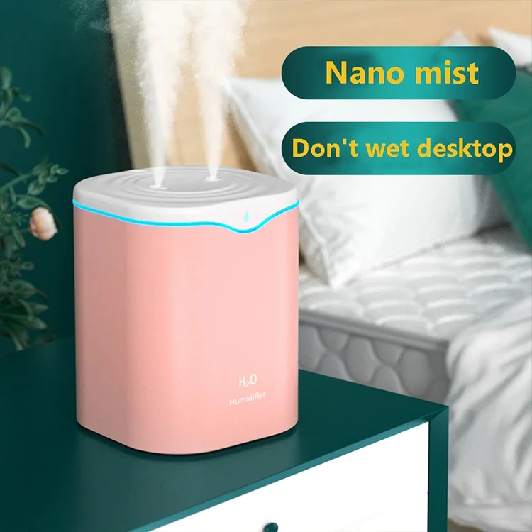 2022 Portable Mini Humidifier  Small Cool Mist HumidifierUSB Personal Desktop Humidifier for Baby Bedroom Travel Office Home