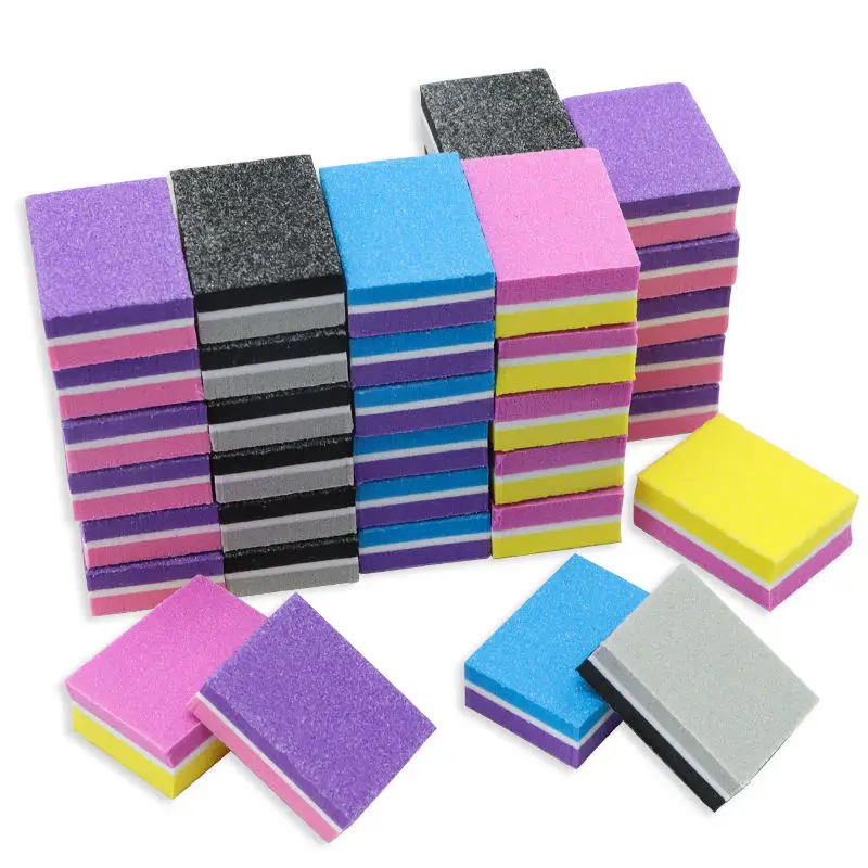 Wholesale Small Personal Double Way Manicure Pedicure Mini Nail Buffer Set For Nail Care