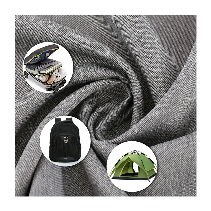 Manufacturers Wholesale 300d Twill Oxford Cloth Imitation Hemp Bag Fabric Twill Oxford Cloth Spot