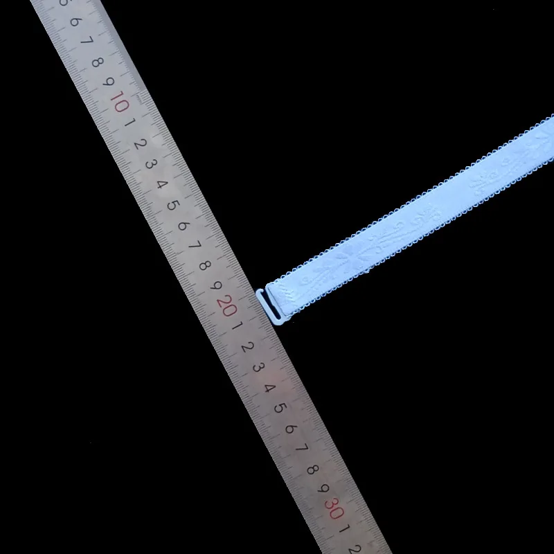 
factory wholesale stock multicolor 15mm jacquard bra strap adjustable elastic bra strap for underwear shoulder strap 