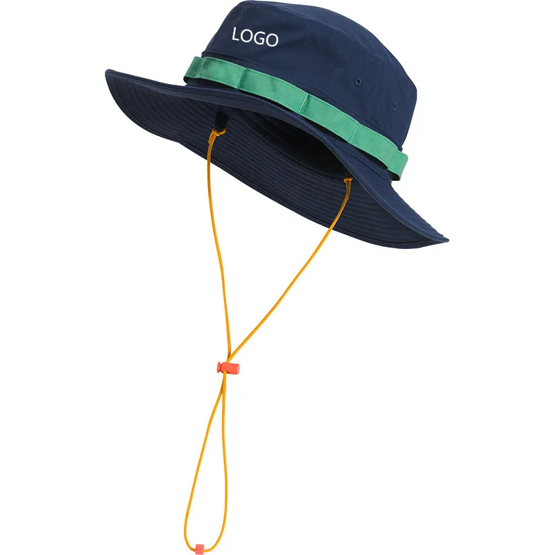 custom wide brim bucket embroidery logo uv protection beach hats outdoor fishing quick dry sun hat
