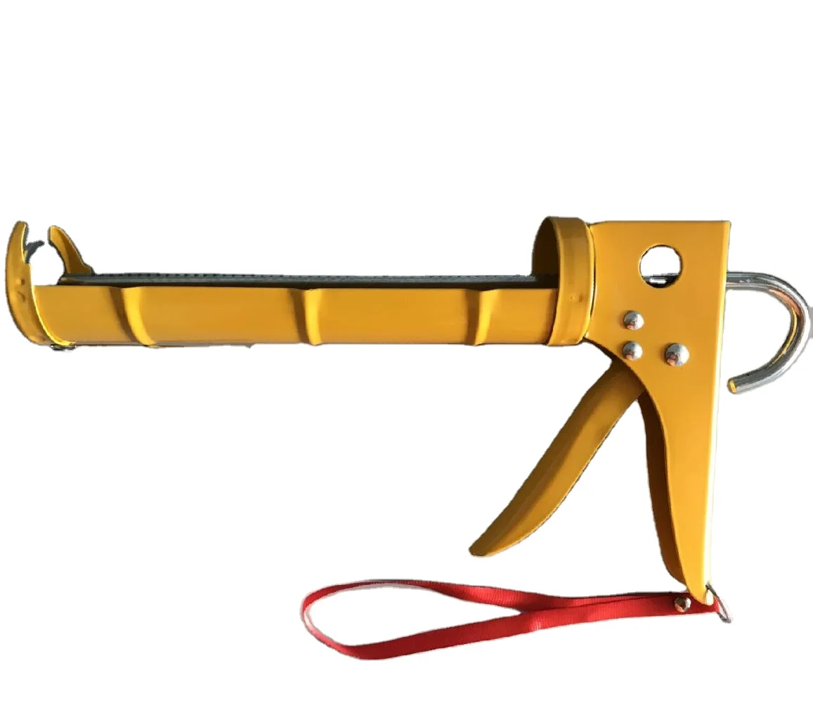 Ratchet rod half barrel cradle silicone sealant gun