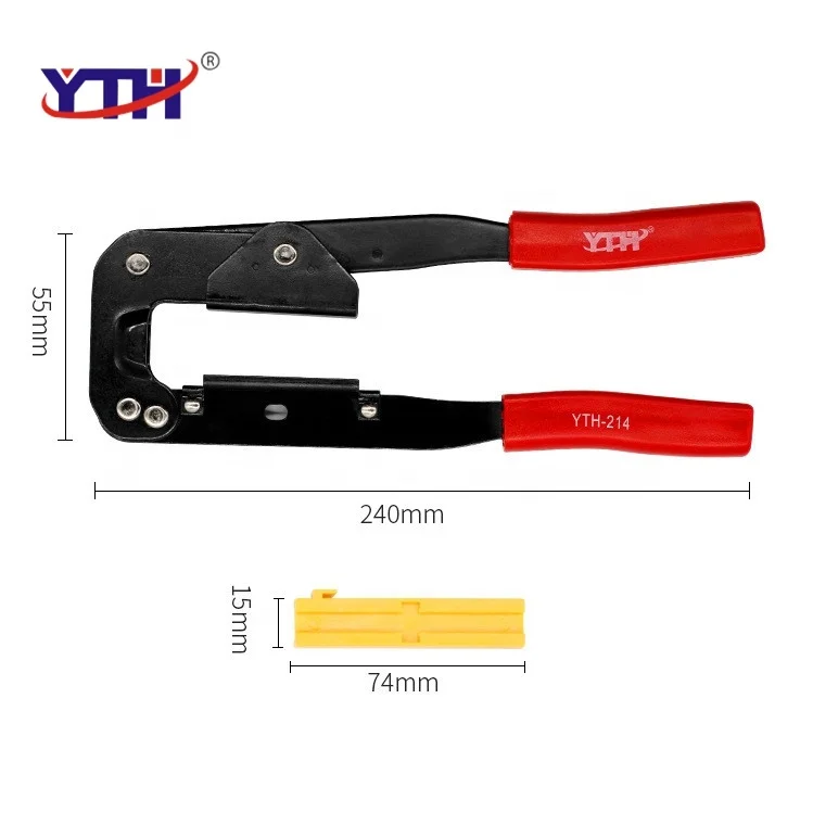 YTH  214 G-214 Durable Multifunction FC Computer Network wire Cable Connector crimping pliers IDC hand crimping tools pliers