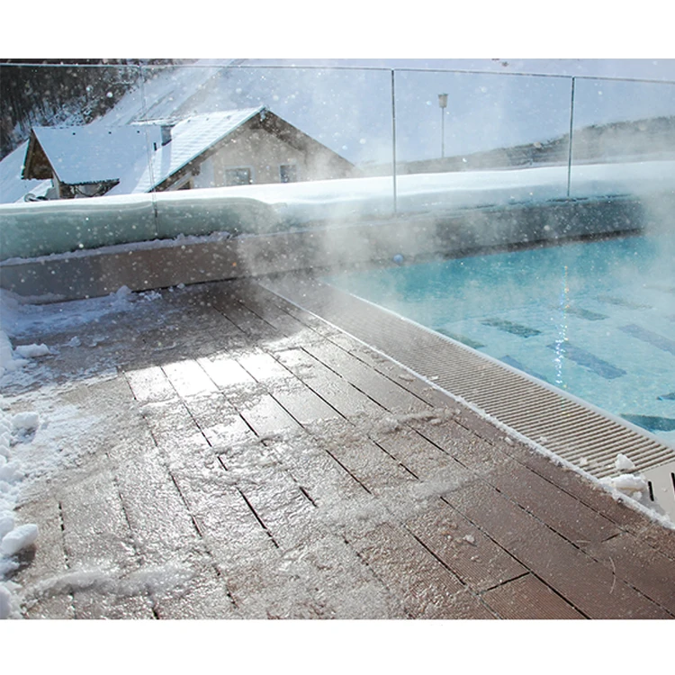 
Outdoor Waterproof Wooden Flooring Swimming Pool Deck Floor Wood 