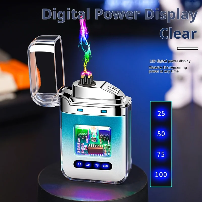 Factory Direct Mini USB Electric Lighter Rechargeable Plastic Pocket Cigarette Plasma Lighter with Logo Wholesale from China