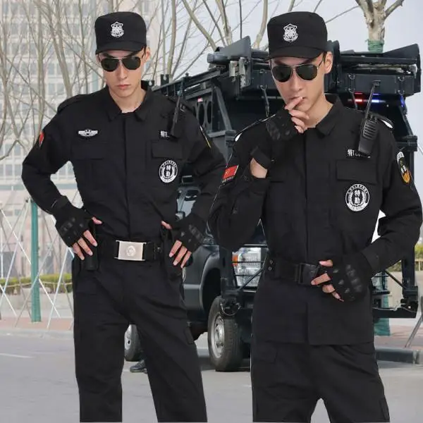 Police Style Army Military Combat ACU Uniform Navy Blue Color