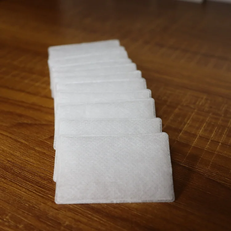 High filtration efficiency and low resistance breathing machine  square filter cotton