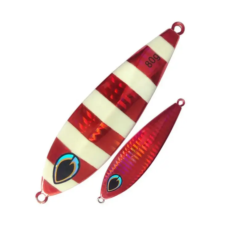 wholesalers lure tackle saltwater luminous jigging pesca leurre ocean casting metal bait lead slow pitch jigs
