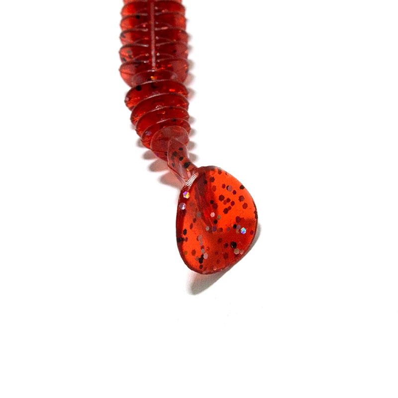 Super Elasticity Fishing Lures Screw Thread Body Swimbait Wobblers For Mandarin Fish