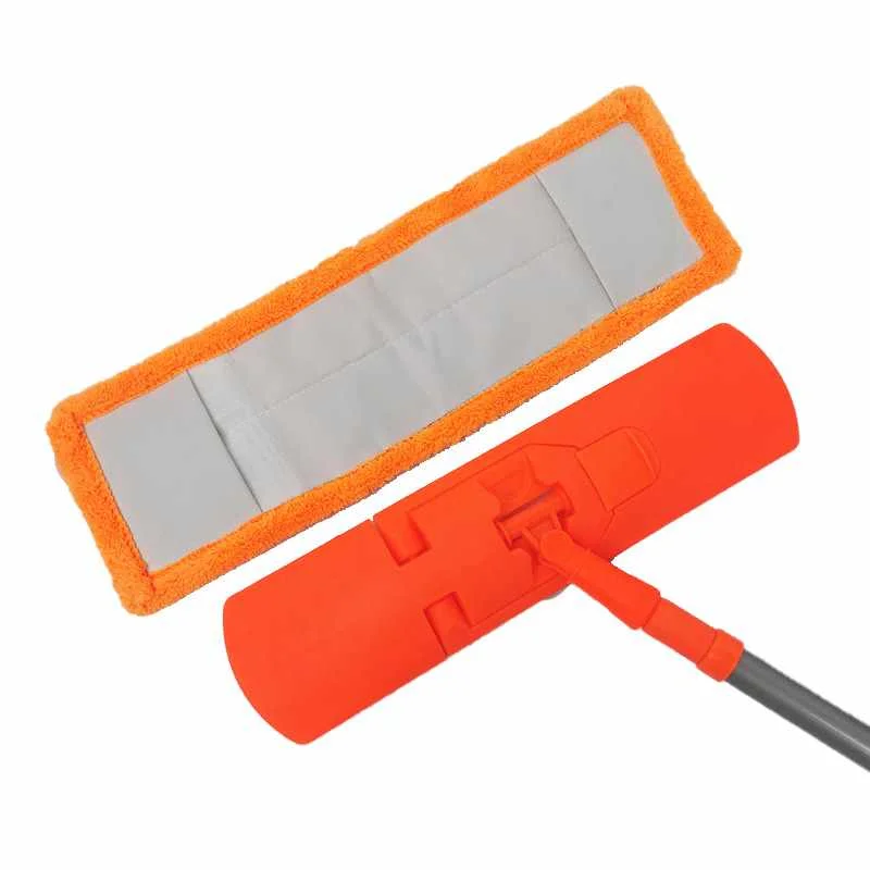 Microfiber cleaning products household floor clean microfiber twist magic flat mop refill with cleaning hook and loop