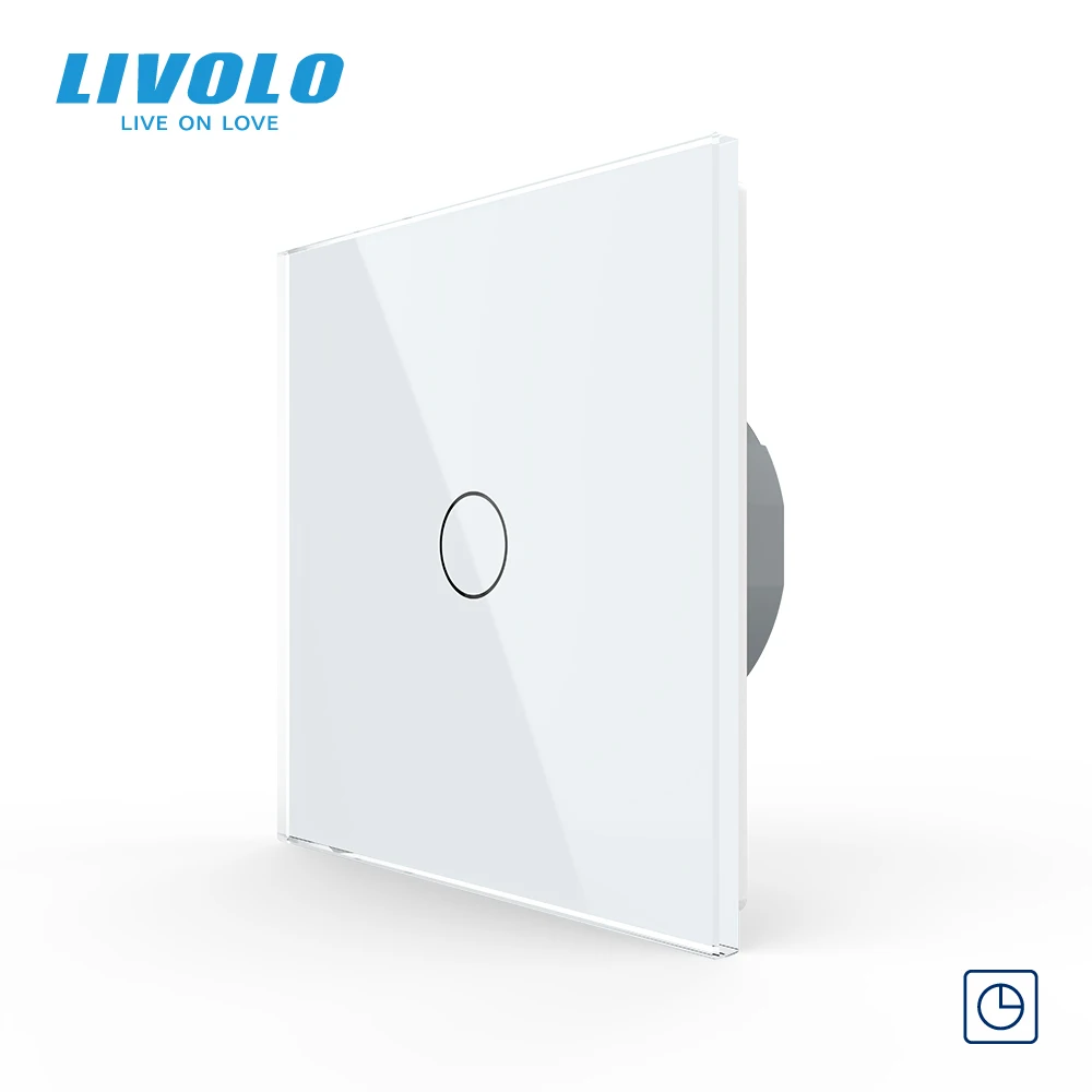 Livolo B6 Великобритания Стандартный Классический офисный стиль функция таймера сенсорный домашний переключатель