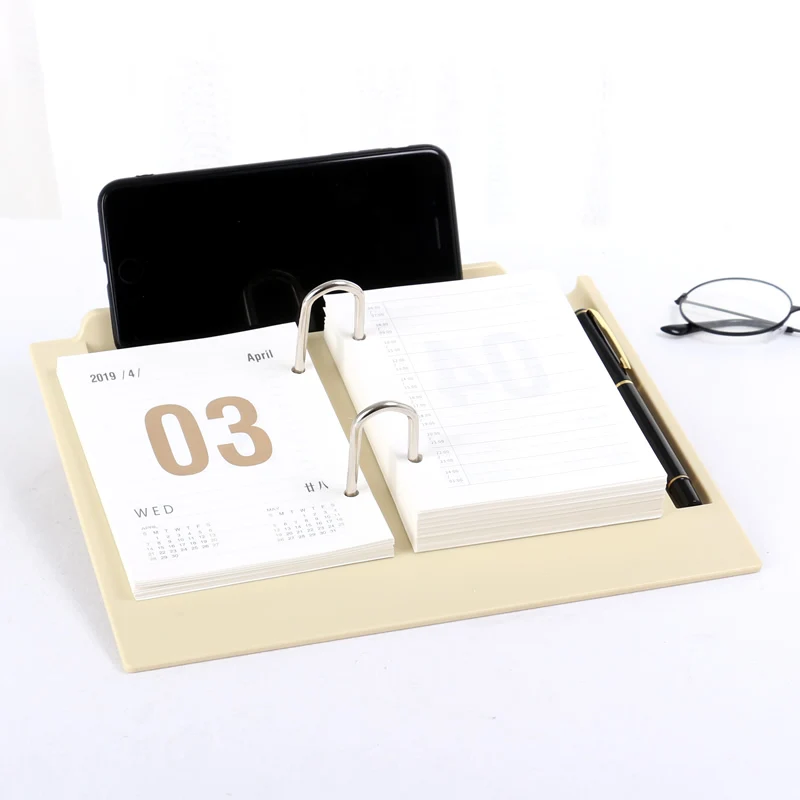 
The latest customized calendar with the style of plan book memo pads 