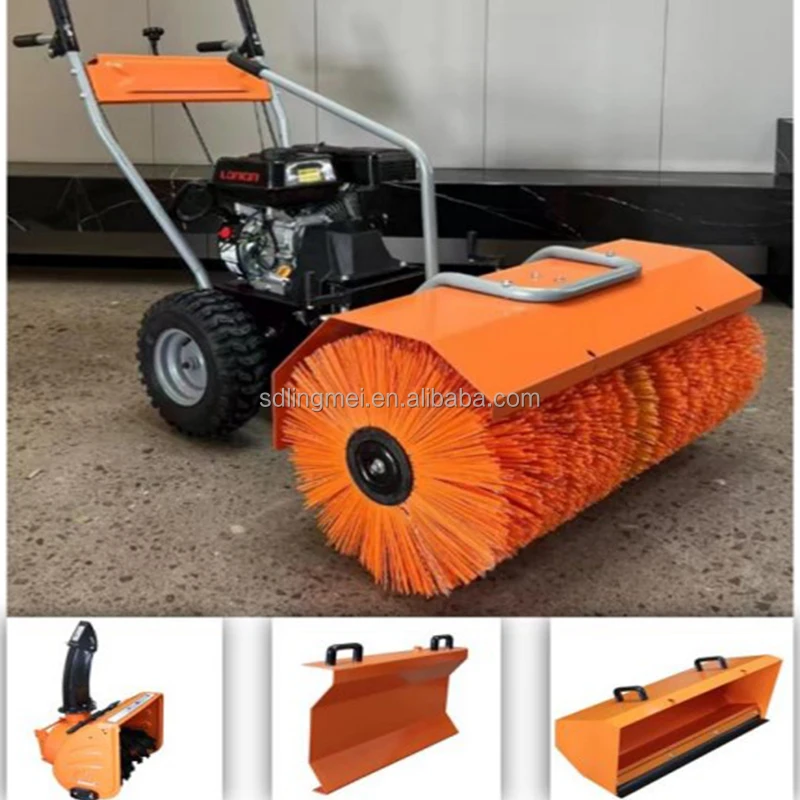 6.5HP 15HP Snow sweeper snow blower for sale China factory low price