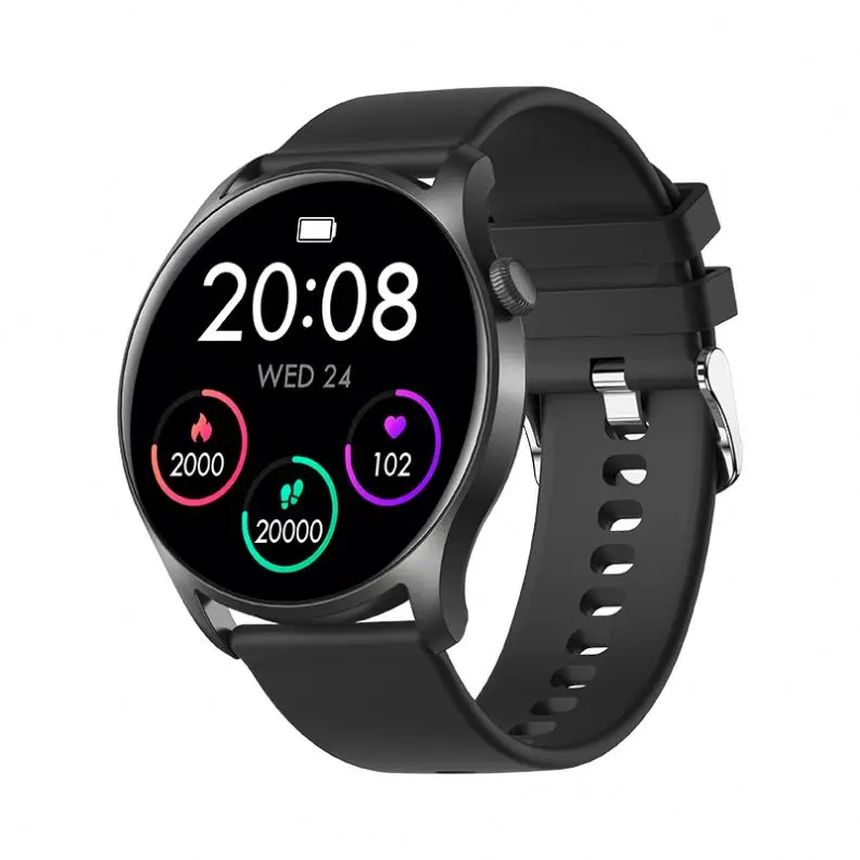 KC08 Full Touch Screen Fitness Tracker men reloj smart watch For Android iOS ladies watches blood oxygen Smartwatch