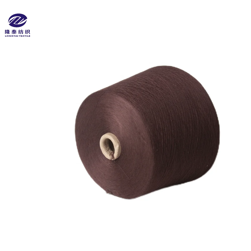 New Products Ring Spun Yarn Dope Dyed diverse 100% Polyester Spun Yarn For Knitting