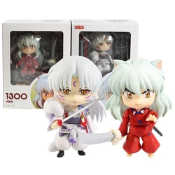 Cute Versions 10cm Inuyasha #1300 Sesshomaru 1514 Anime Action Figure Collection Change Face Doll