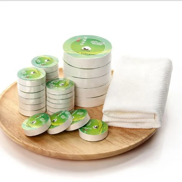 Compressed towel cotton outdoor travel bath towel disposable wash towel