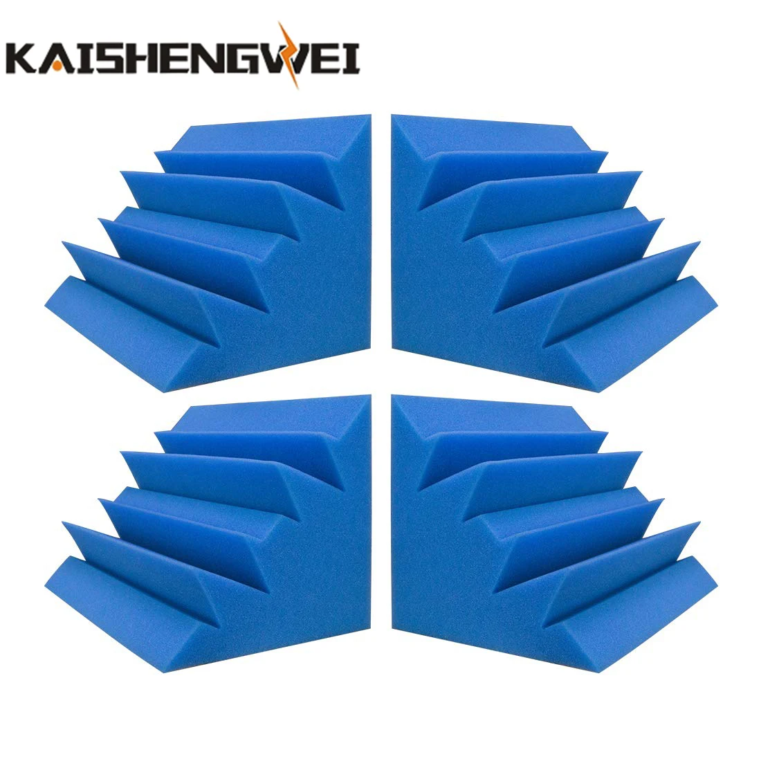 Acoustic Foam Bass Trap Panels Soundproof Noise Deadening Padding Wall Corner Sponge