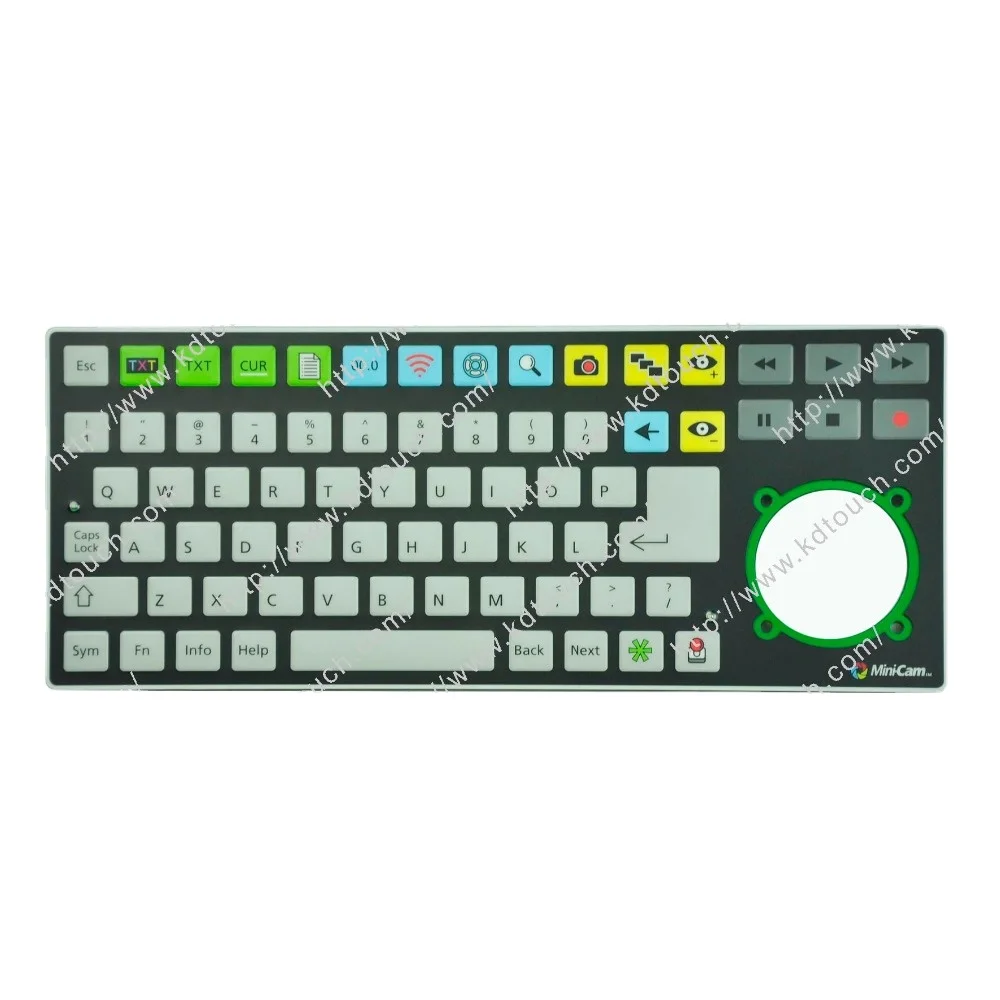 Индивидуальный Высокочувствительный металлический купол 3 м, клейкий медицинский мембранный переключатель