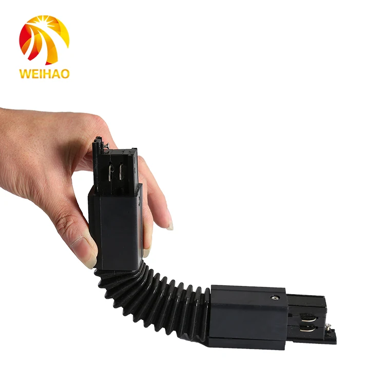 
Best price led rail adjustable curled l connector track lighting spotlight 