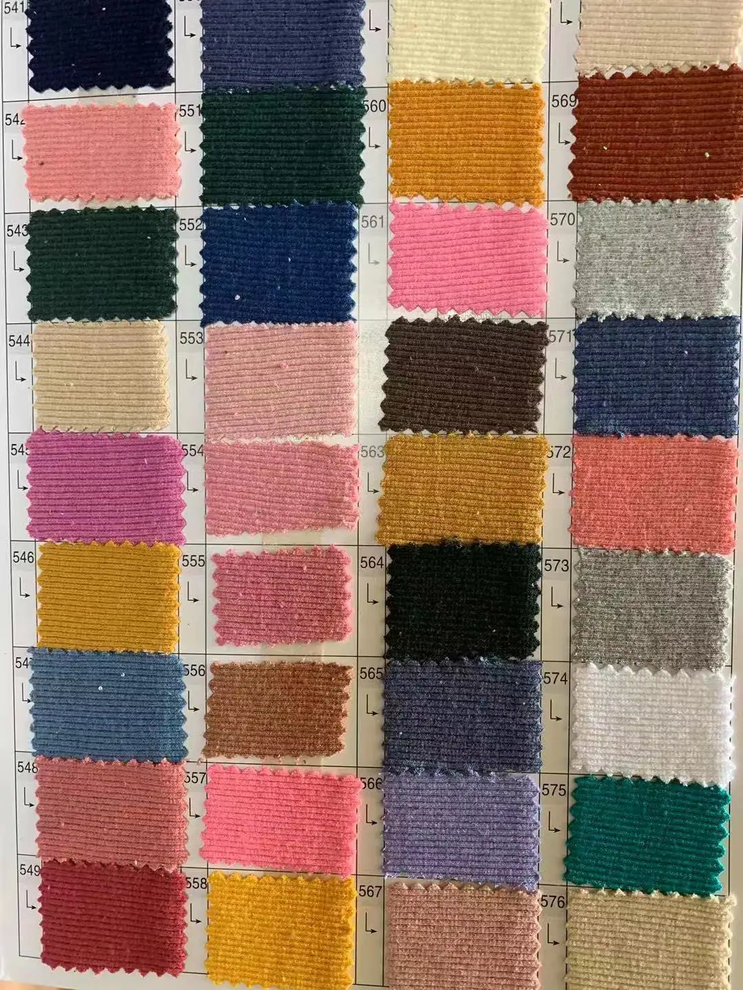 [GC21022301] Новое поступление 75% полиэстер 23.5% хлопок 1.5% спандекс 380GSM 2*2 ребра ткань для манжета в наличии для свитер с капюшоном