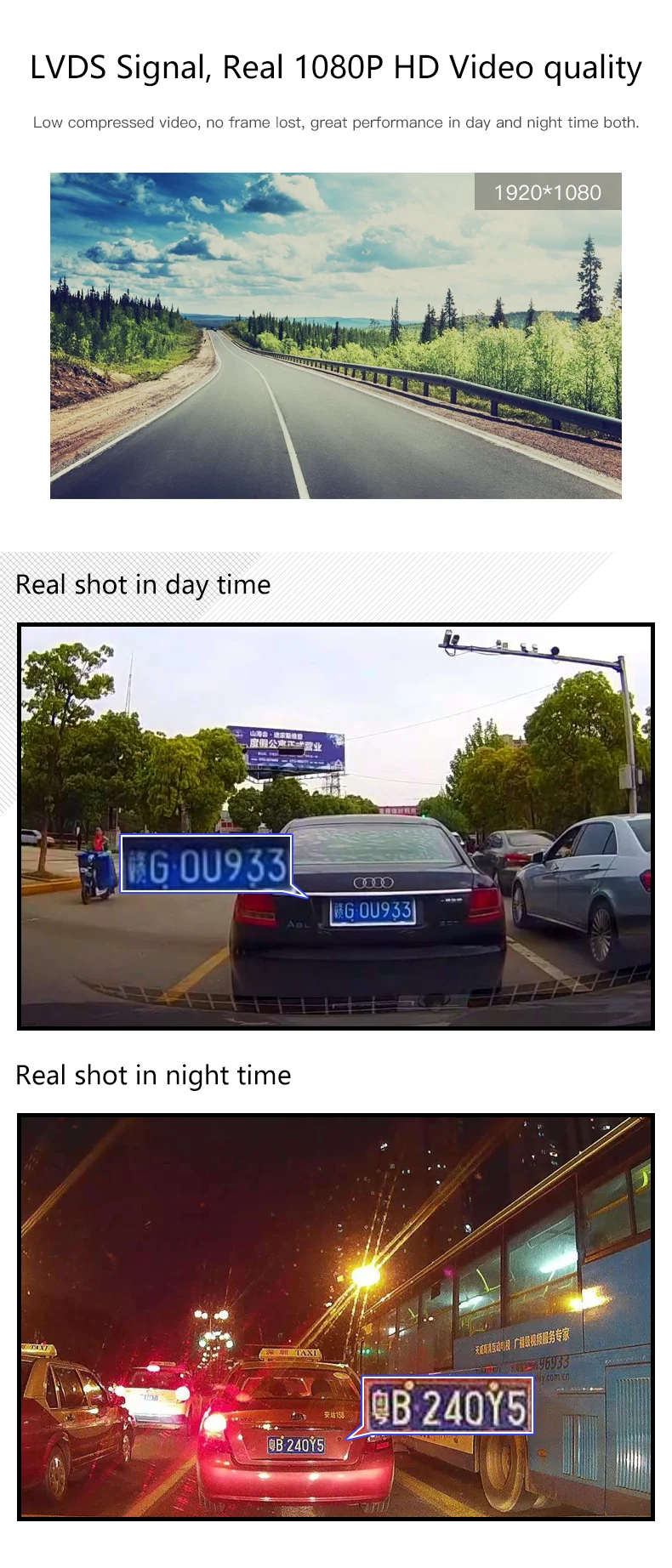 GPS Waterproof 2 Camera DVR for Car video CCTV System 1080P Full HD Recording MDVR for bicycle/bike/motorcycle/racing