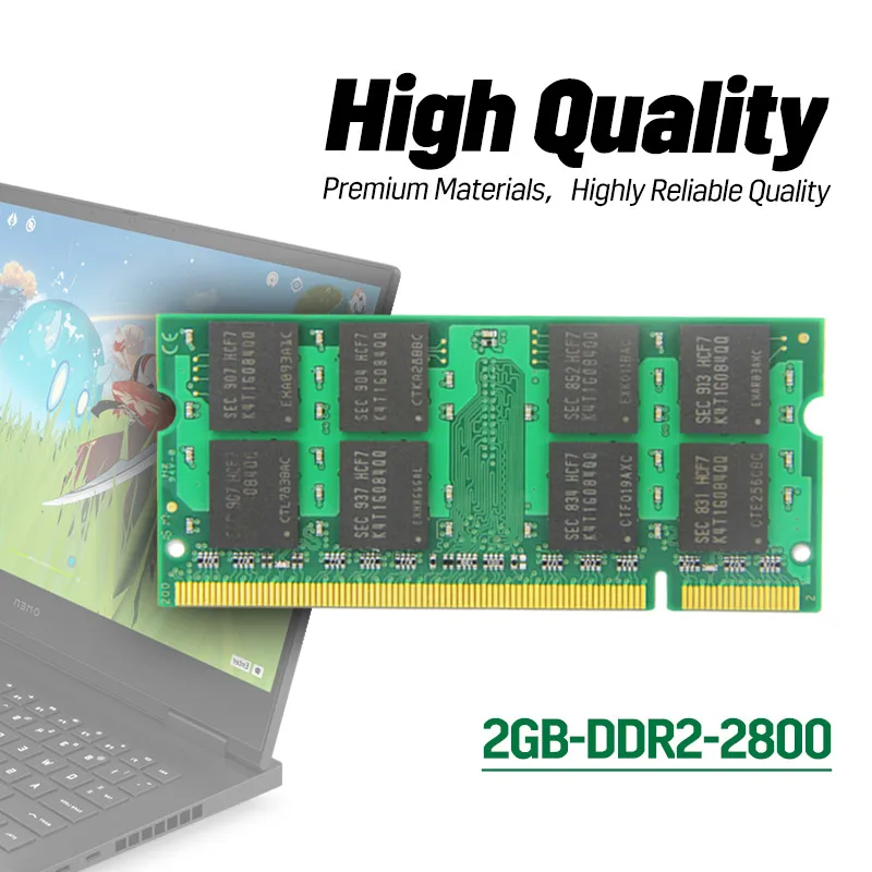 Highly Compatible DDR2 533MHz 667MHz 800MHz 1GB 2GB RAM PC Memory RAM