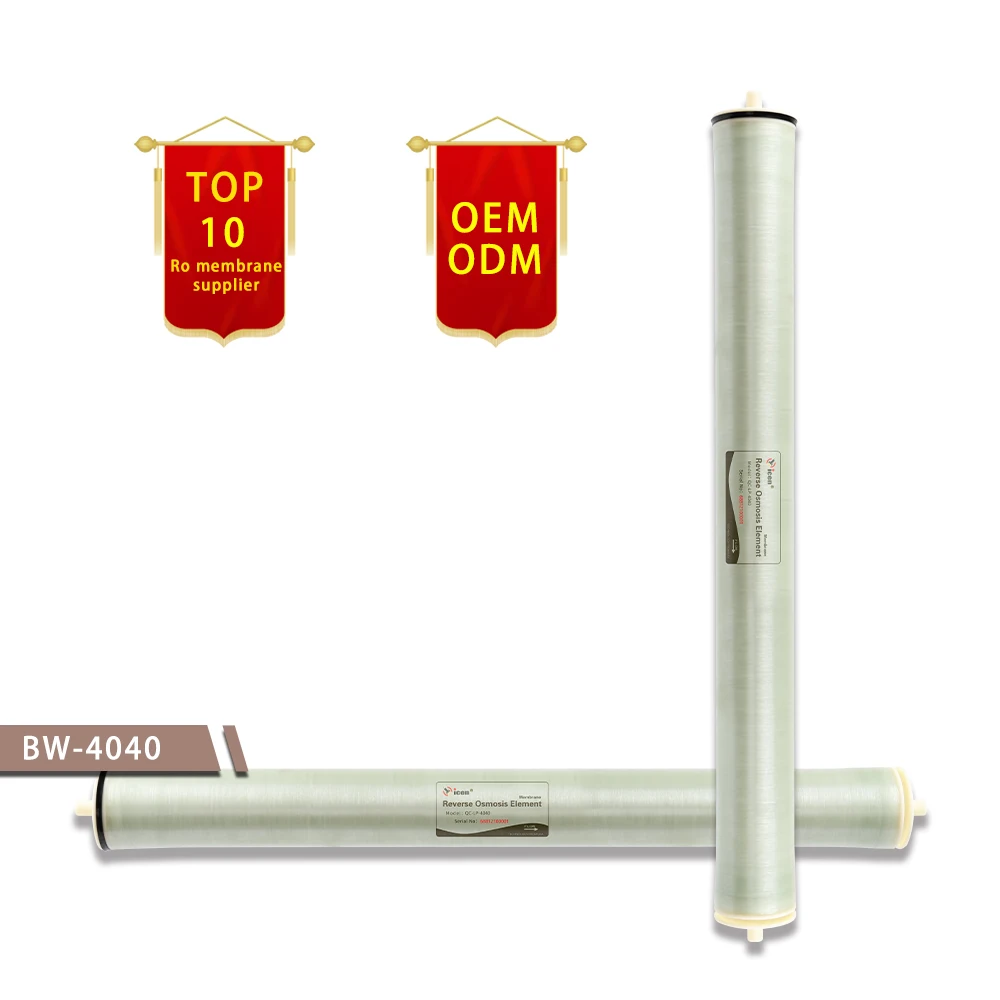 BW Series 4040 99.5% High Desalination Rate Reverse Osmosis System Membrane Brackish Water Series Factory Ro Membrane Price
