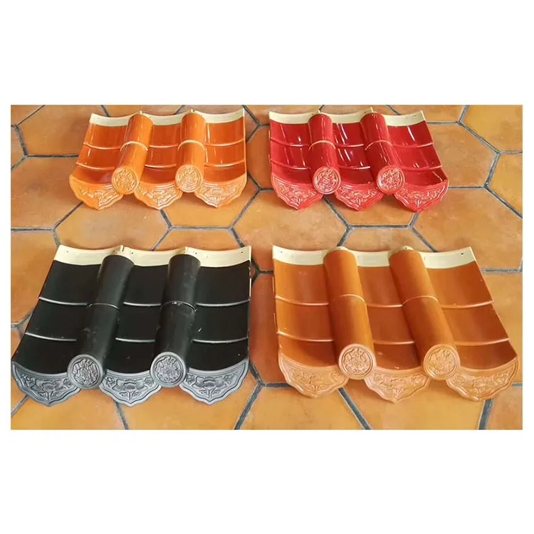 Chinese traditional  roof tile system Resistance  chinese pergola roof tiles
