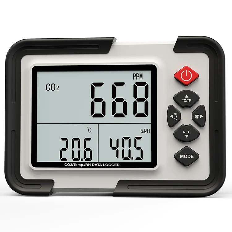 Digital Carbon Dioxide Detector CO2 Analyzer Air Quality Detector Humidity meter
