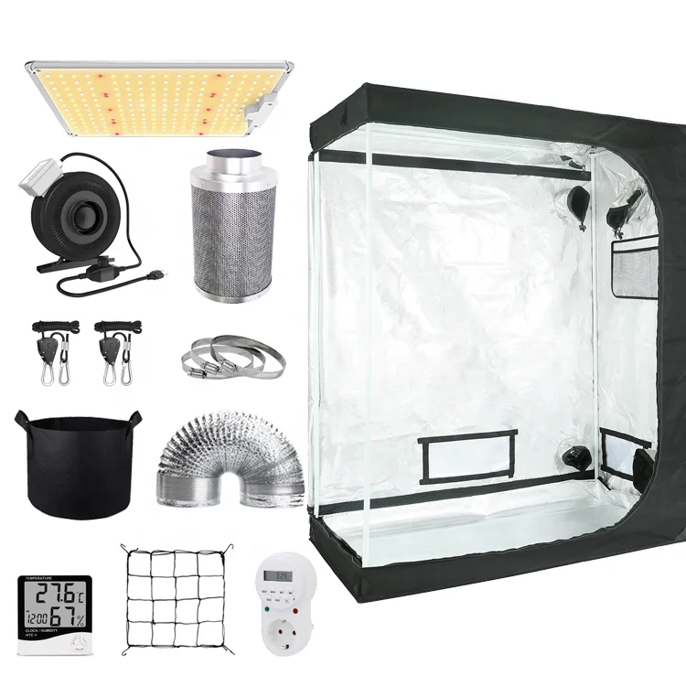 80x80x160cm Grow Tent LED Grow Light Full Complete Kit