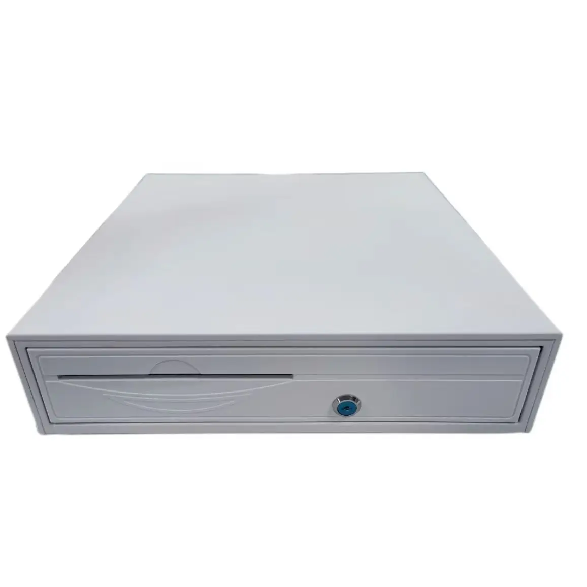 Cashier Box Cash Register Drawer for Point of Sale (POS) System 5 Bill 5 Coin RJ11 Key-Lock for Stores, Shops, and Businesses