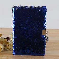 Hottest 2022 Glitter Paillette Journal Reusable Notebook With Lock