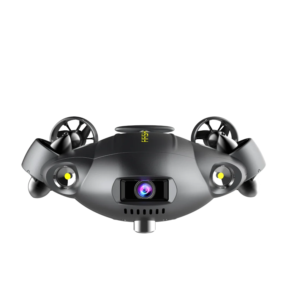 Camoro Mini Rov Submarine Diving Underwater Drone VR Underwater Robot with 4K Camera 14400mah 6000 Lumen for Inspection Rescue