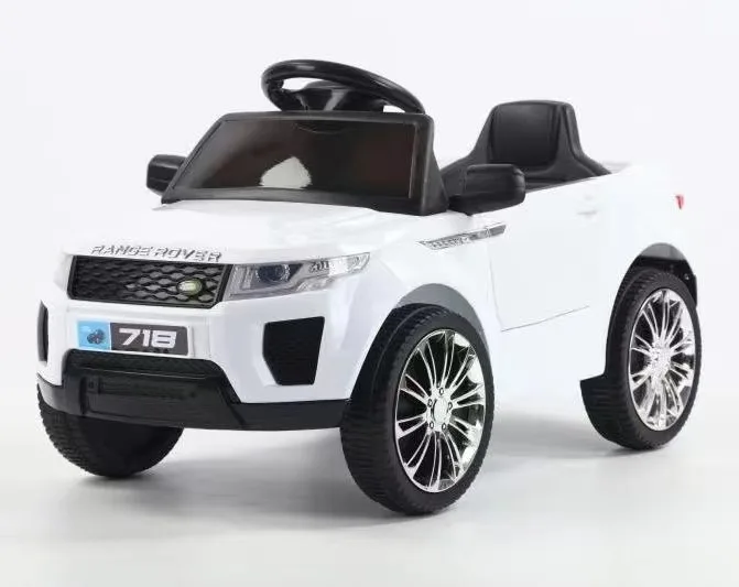 
Toy 2021 remote control baby ride on white children electric car for 3-8 years old 