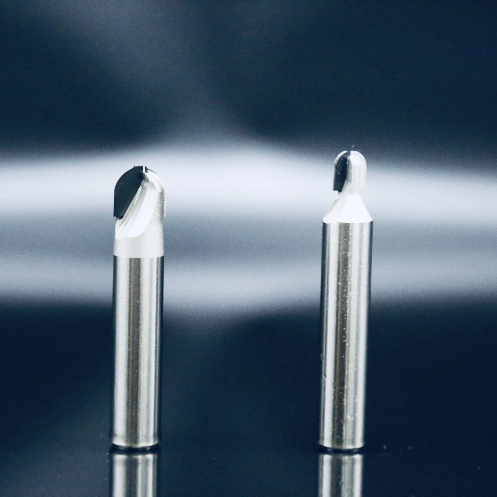 China Supplier Tideway PCD/diamond/ DP-tipped ball nose router bit for woodworking