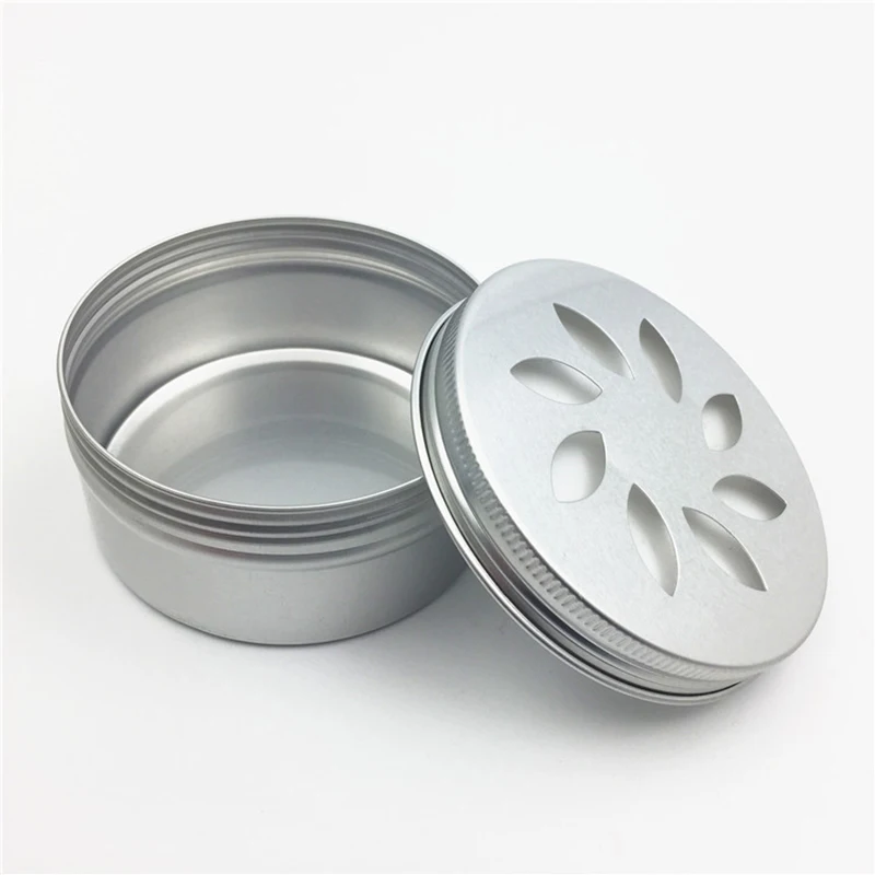 Wholesales Free Sample In-stock 25 ml High Quality Customized Printed Small Round Aluminum Tin Cans For Cosmetic Packaging