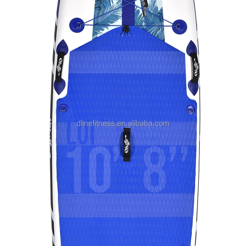 Wholesale new design wood pvc sup inflatable isup stand up paddle board inflatable sup board surfing