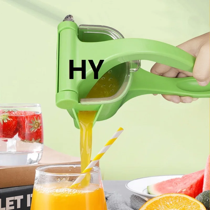 Plastic Manual Hand Press Juicer Squeezer Citrus Lemon Orange Pomegranate Fruit Juice Extractor
