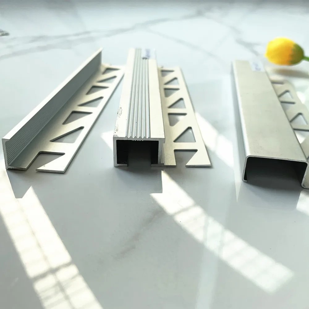 Profile Outside Square Shape Corner Aluminum Tile Trim For Tile