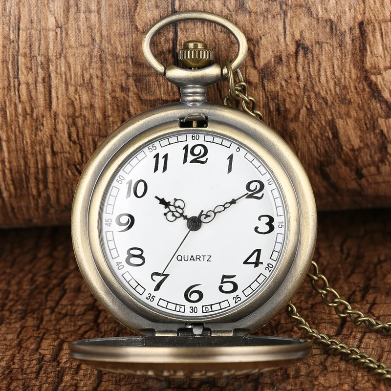 Large Hollow Pentagram Retro Pocket Watch Retro Hanging Bronze Pocket Watch Vintage Bronze Potter Necklace Pocket Watch