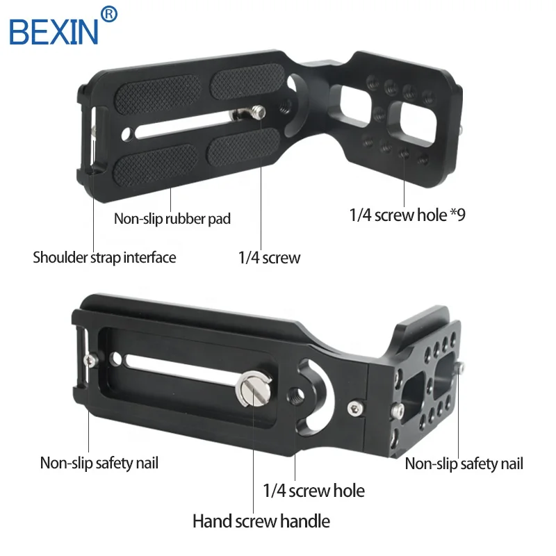 BEXIN Wholesale DSLR Digital Camera Accessory Tripod Extendable Stable Quick Release L Plate for Nikon and Canon and Sony Camera