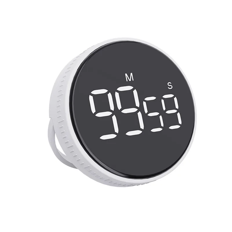 Hot sale box with timer made of durable plastic pp material countdown study visual pomodoro digital kitchen timer