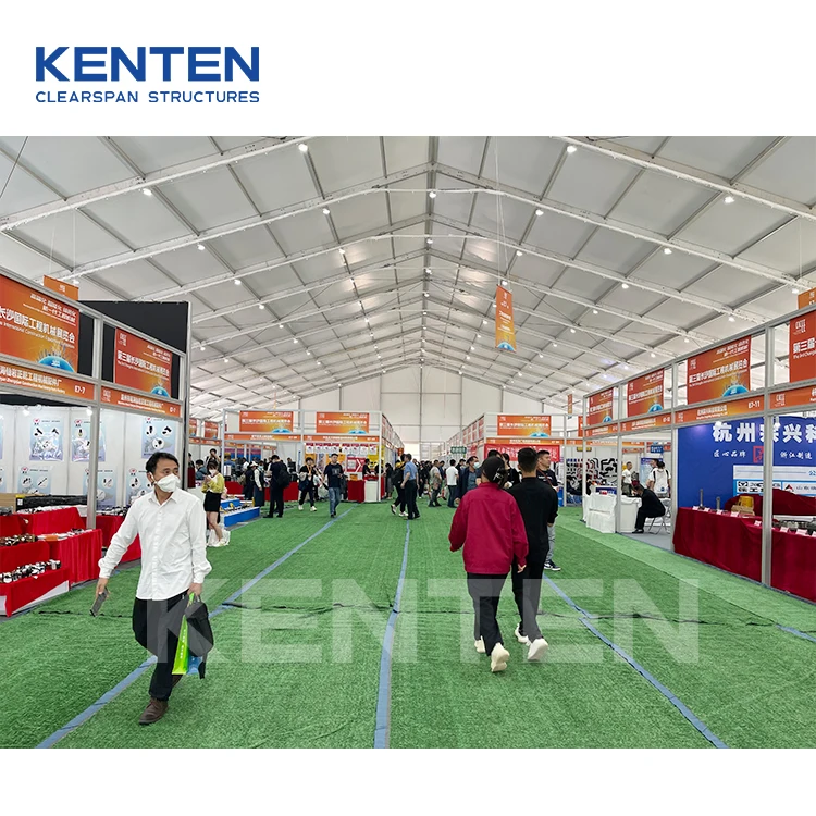 KENTEN large aluminum frame structure marche couvert event tent commercial outdoor event exhibition marquee tent for 3000 people
