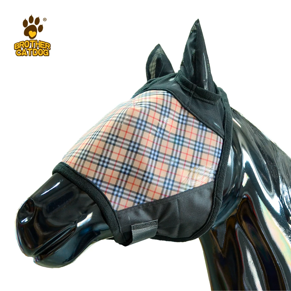 New horse mask Washable riding breathable protection horse fly mask