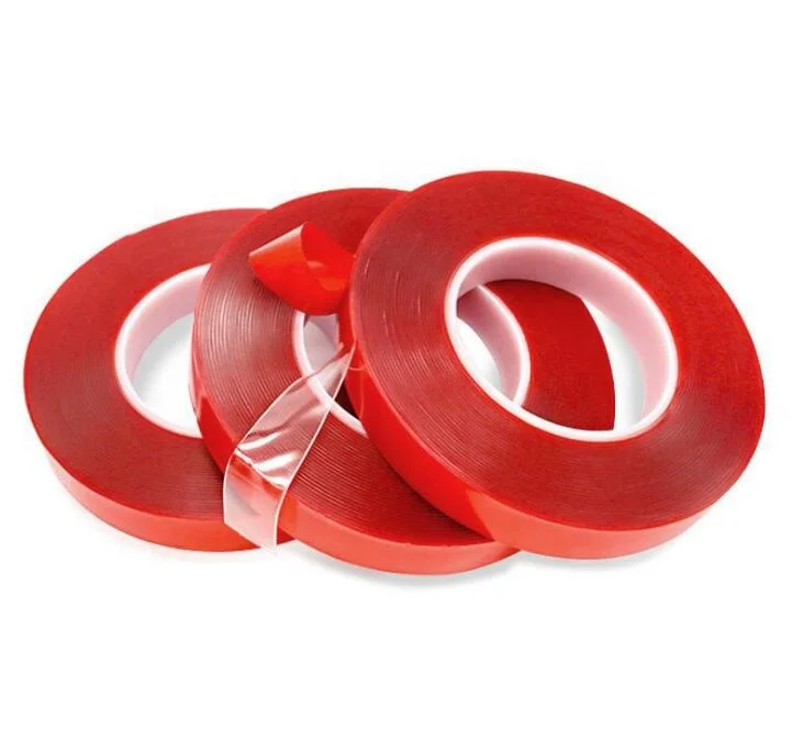 0.4mm 0.5mm 0.8mm 1mm Heavy Duty Permanent Bonding Mounting Structural Glazing Clear Acrylic Foam Double Sided Spacer Tape