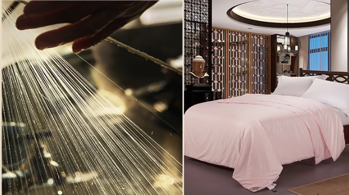 100% Pure Smooth china silk comforter mulberry comfortable natural silk quilt