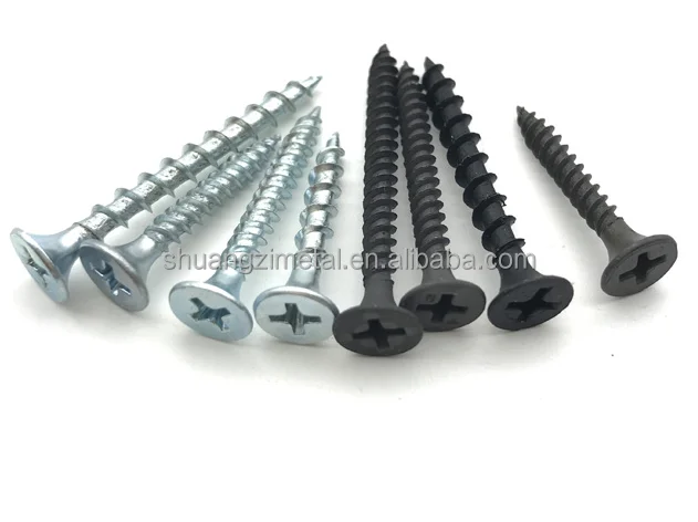 High strength dry wall nailing wall board nailing countersunk head cross screw self-tapping bolt for home improvement materials